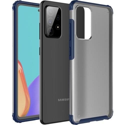 Case for samsung a52 4g 5g bumper cover on galaxy a 52 52a 6.5 protective phone coque back bag silicone matte soft tpu galaxya52