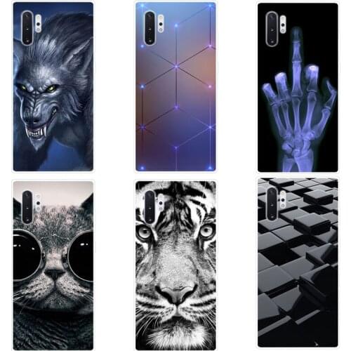 For Samsung Galaxy Note 10 Plus Case Silicone TPU Phone Case For Samsung Note 10 Plus Case Soft Cover