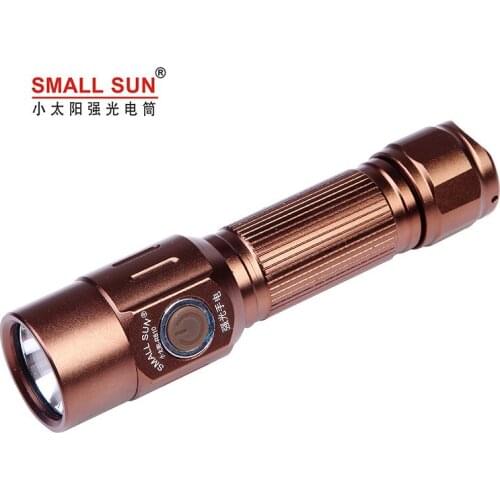 SMALL SUN Aluminum Alloy Super Powerful Led Rechargeable Flashlight Waterproof 18650 Camping Hiking Hunting Indoor Activities