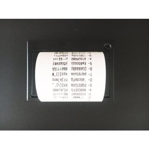 58mm 2 inch thermal Industrial printer mini panel mount printers for instrumentation