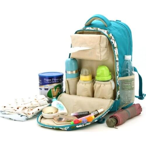 Multi-Function Baby Diaper Bags Large Capacity Waterproof Maternity Mummy Nappy Changing Bag Fashion Travel Backpack Bag