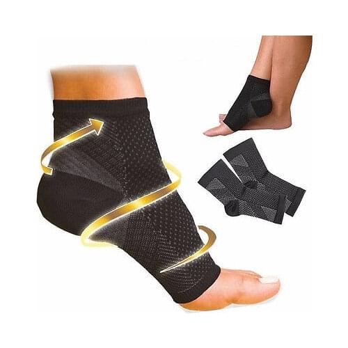 Hot Fashion Men Sock Women Foot Angel Compression 1 to 4 SLEEVE Plantar Fasciitis Anti Fatigue (S/M/L/XL) Unisex Socks