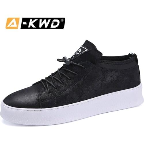 New Fashion Black Mans Shoes Mens Leather Shoes Pu Sneaker Men Chaussure Homme Cuir Luxury Men Shoes Light Casual Male Footwear