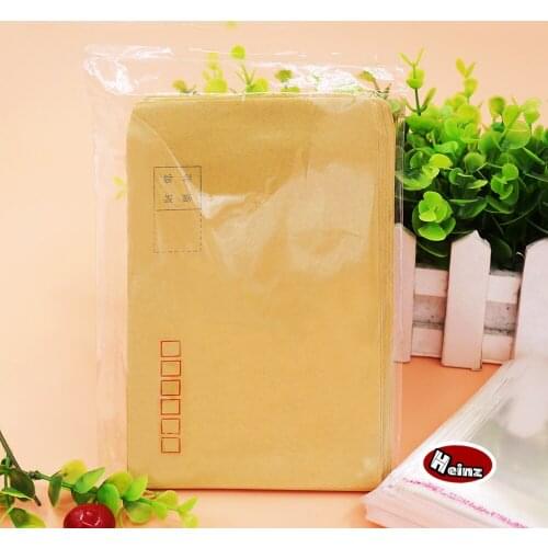 Transparent plastic bags sealing bag accessories bag Magazines Clothes Packaging Self-adhesive Bag. Spot 100/package