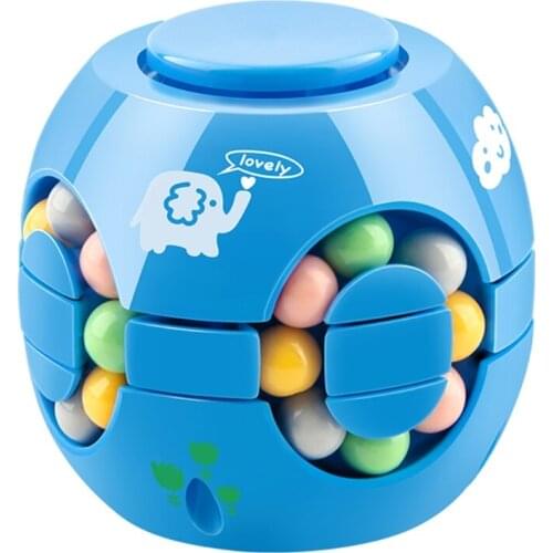 Speed Puzzle Cube Irregular Jigsaw Colorful 3D Tangram Sensory Ball for Toddler Educational Preschool Age 2/3/4/5 Year D5QA