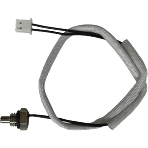 Water Heater Thermistor Resistance 10K Thermistor Temperature Sensor M8 Thread Probe Cable Length 300mm/11.81in