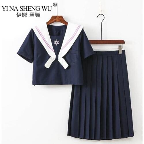 Bauhinia JK Japanese Style Uniform Long Sleeve Sailor Suit Female School Uniform Suit Variety Anime Cosplay Student Uniform New