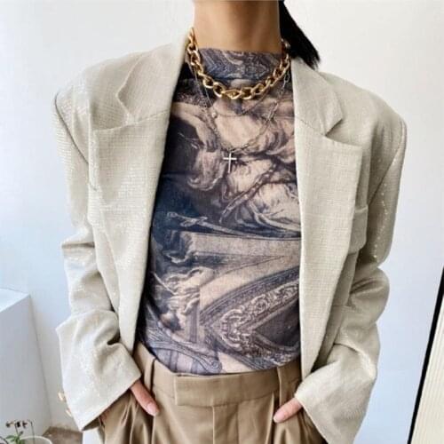 Женские базовые футболки YIDILAMA China At AliExpress