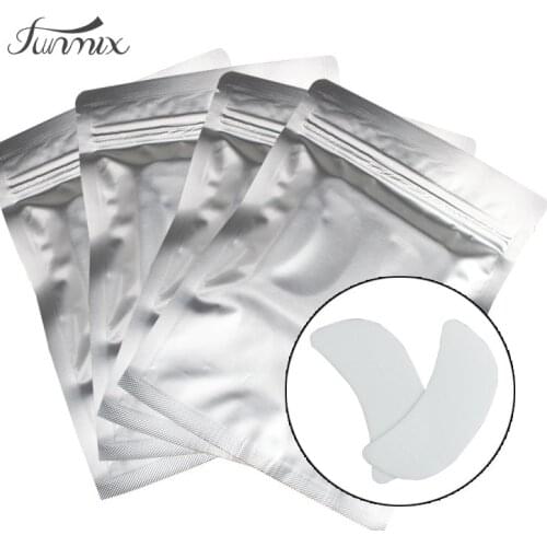 10 Pairs PURE HYDROGEL Lint Free Under Eye Gel Pads Patches Eyelash Extension Tools
