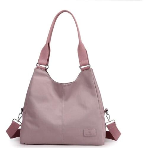 2021 Women Casual Tote Bag Crossbody Large Capacity Bags Women Nylon Shoulder Bags Ladies Handbag High Quality Hand Bags