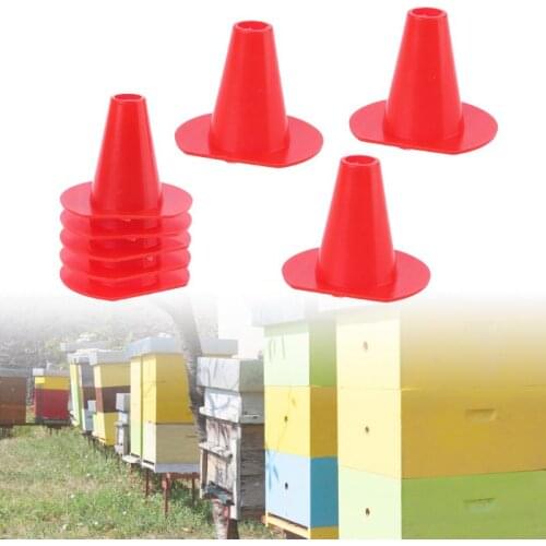 50 Pcs/pack Beekeeping Tool Cone Bee Plastic Escape Device Beehive Nest Door Bees Access In Out Control