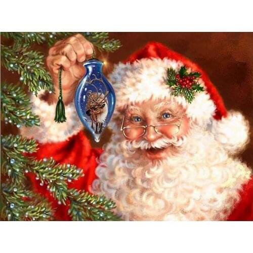 5D DIY Diamond Painting Santa Claus Embroidery Full Square Diamond Cross Stitch Rhinestone Mosaic Painting Christmas decor Gift