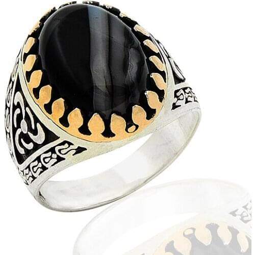 925 Silver Mystic Casual Men Rings