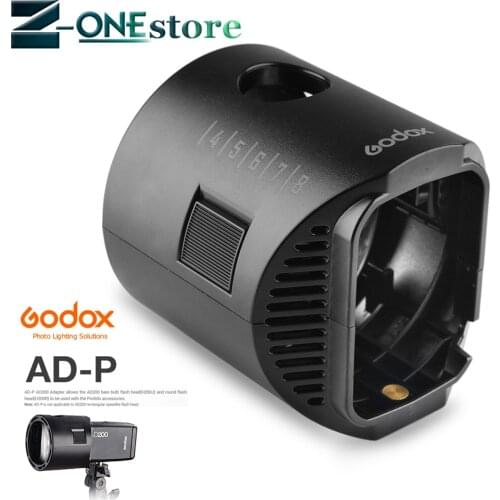 Godox AD-P AD200 Flash lightING Effect Accessories Flash Adapter for AD200 Speedlight Profoto Shoot Accessories