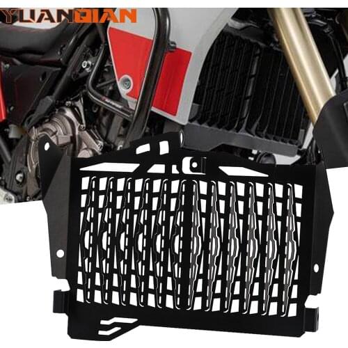 For Yamaha Tenere700 Motorcycle Aluminum Radiator Grille Guard Protector Cover Tenere 700 T7 Rally Radiator Guard 2019 2020 2021