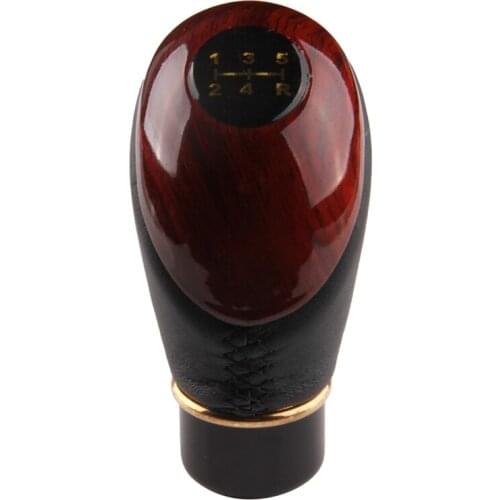 Car Gear Stick Shifter Lever Knob PU Handle Cover for BMW- 5/6/7 Series X3 X4 X5 X6 Leather