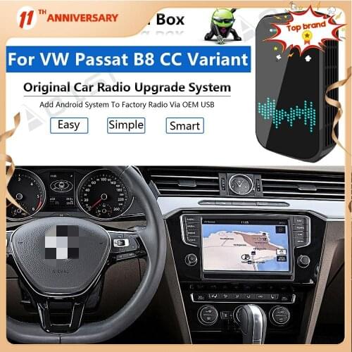 Wireless Carplay Box Adapter For VW Passat B8 CC Varian USB-TYPE C Multimedia Player Upgrade Wireless Carplay Activator CP Box