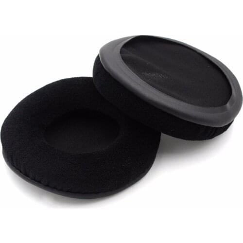 Black Velour Replacement Cushions Earpads Foam Ear Pads Pillow Cover Cups Repair Parts for Sony MDR-XD100 Headphones Headset