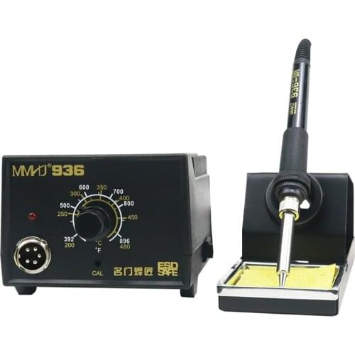 Heat Up Fast 936 Constant Temperature Anti-static Electric Soldering Iron 936 Soldering Station Knob Temperature Control 60W