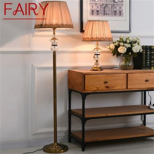 FAIRY Floor Lamps Contemporary LED Luxury Design Crystal Light Decorative For Home