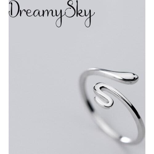 Gothic Men Open Adjustable Size Snake Rings for Women Wedding Ring Jewelry Valentines Day GIFT 2021