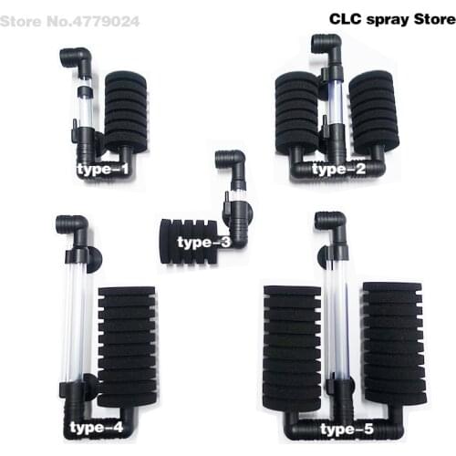 Aquarium Sponge Filter Fish Tank Shrimp Pond Air Pump Biochemical Sponge Filter Bio Sponge Filter Aquarium Filtration Filter