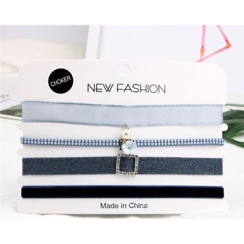 Кружевные чокеры HJUEY China At AliExpress