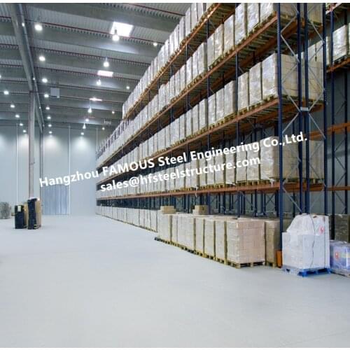 Large Volume Temperature Controlled Cold Storage For Integrated Logistics Distribution Center