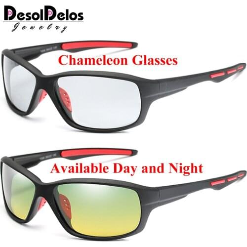 Polarized Glasses Multifunction Men Polarized Day Night Vision Sunglasses Reduce Glare Driving Sun Glass Goggles Eyewear 2019