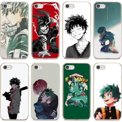Soft Cover For iPod Touch For iPhone 11 Pro 4 4S 5 5S SE 5C 6 6S 7 8 X XR XS Plus Max Izuku Midoriya Boku no Hero Academia
