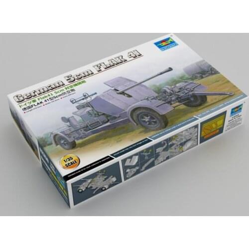 TRUMPETER 02350 1:35 Scale German 5cm FLAK 41 Model Kit