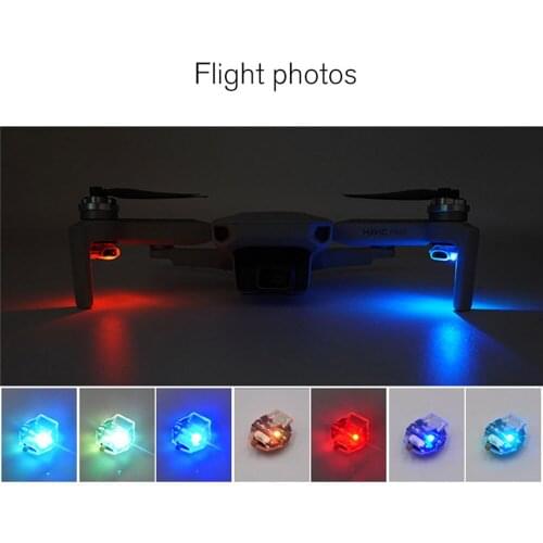 Rechargeable Colorful Flash LED Kit for DJI Mavic Mini Drone Single Light Decoration Accessories