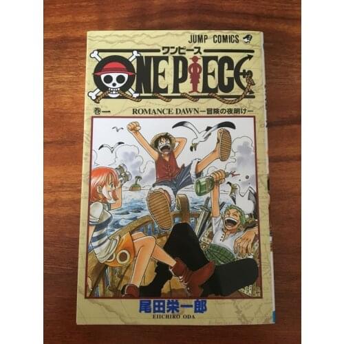 Hand signed Eiichiro Oda autographed book ONE PIECE J-pop free shipping 072018