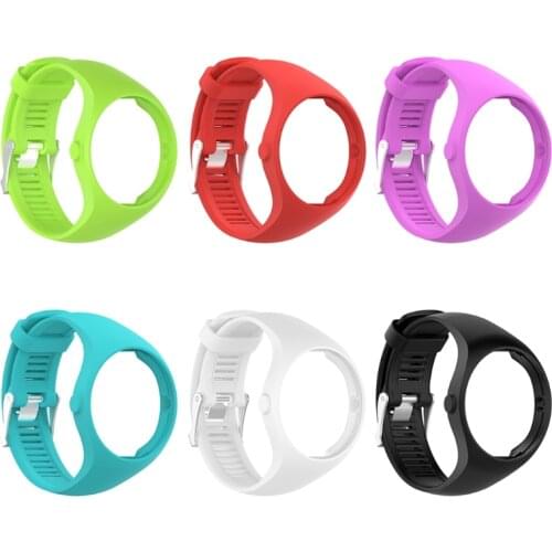 Silicone Watch Band Wristband Bracelet Replacement For Polar M200 GPS Watch