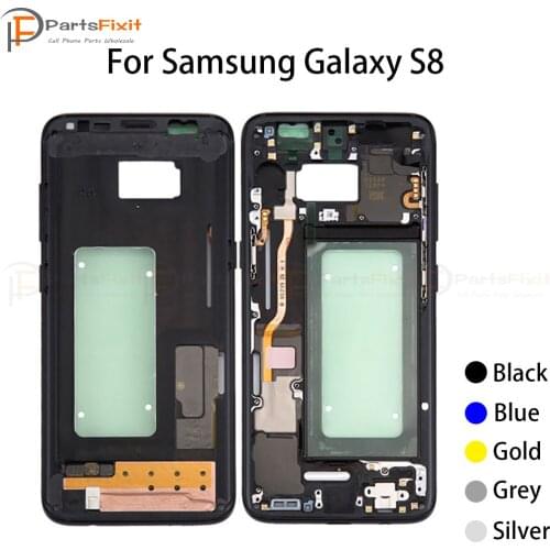 LCD Housing Middle Frame Bezel for Galaxy S8 / G9500 / G950F / G950A