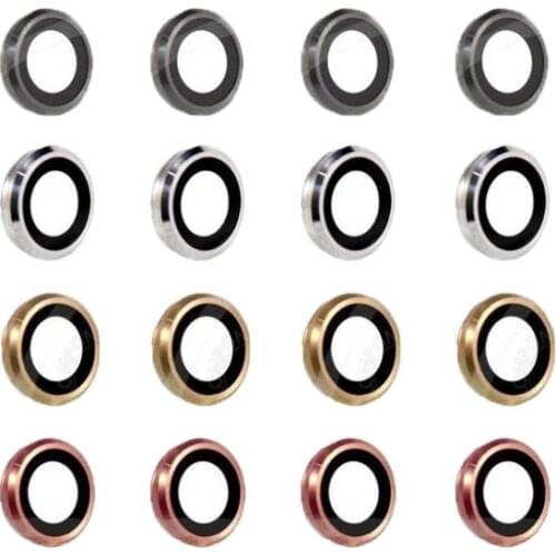 2PCS/lot Back Rear coverCamera Glass Lens With Frame For iPhone 6 6s 6Plus 6sPlus