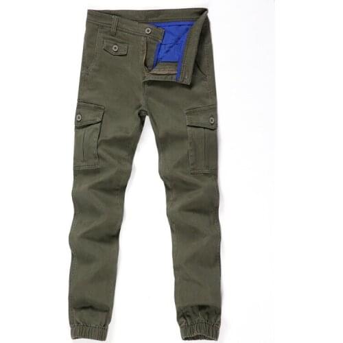 Tactical Pants Cotton Pocket Military Men Pants Loose Comfortable Cargo Pants Men