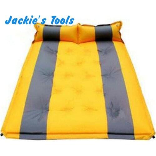 Outdoor Camping Self Inflatable Air Mat Hiking Sleeping Bed for Double Persons Top Quality