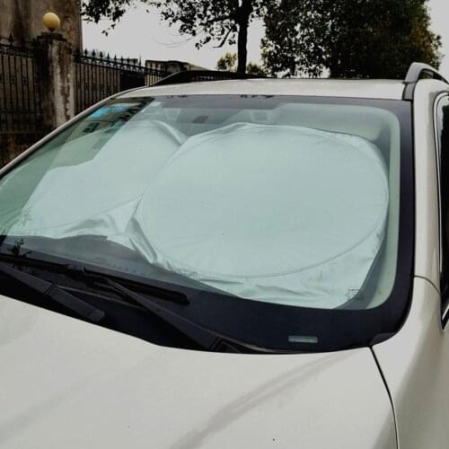 New 190x90CM Universal UV Protection Front Rear Car Window Sunshade Sun Shade Visor Windshield Cover Auto Car Anti