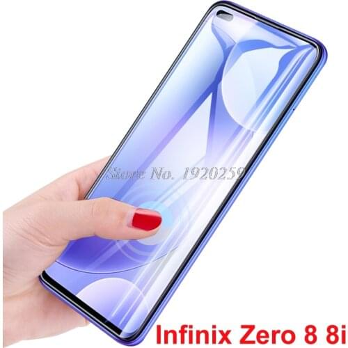 Tempered Glass For Infinix Zero 8 Global Screen Protector Telefon Glass Explosion-Proof Infinix Zero 8i Cover Protective Film 9H