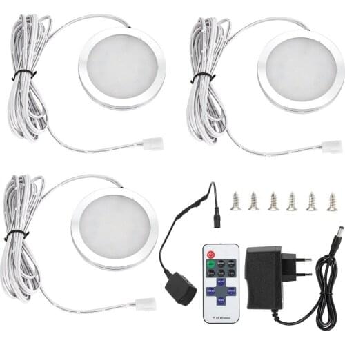 3PCS Pure White DC12V High Bright Modern LED Light Ultrathin Cabinet Lamp Suitable For Using In Corridor Elevator Aisle Lighting