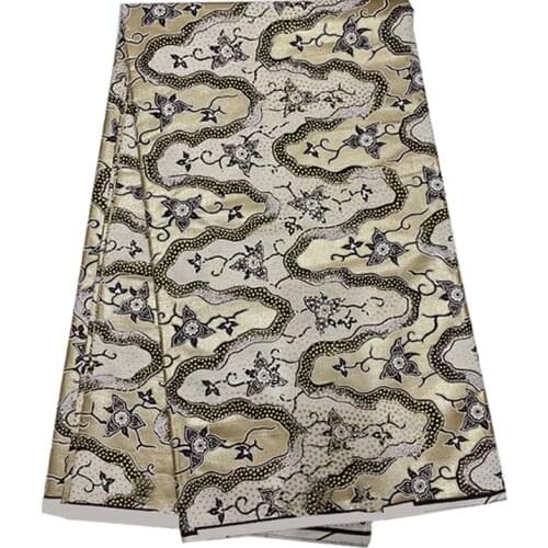 Ankara African Wax Printed Fabric Cotton 100%Best Quality Real Nigerian Dress Clothes Material For Sewing By The Yards G-W 4-15