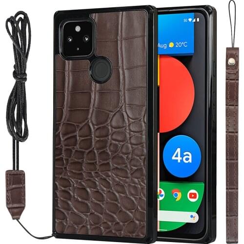 Cell Phone Case for Google Pixel 4A 5G 6.2-inches Pu Leather Back Cover Protective Cover Case Coque Ultra-thin Magnetic Bags