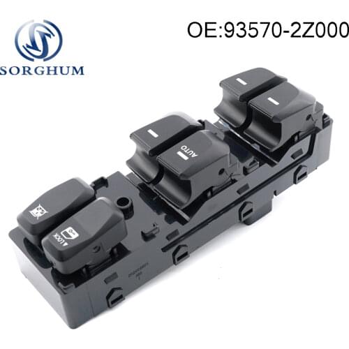 Car Driver Passenger Side Electric Power Window Lifter regulator Control Switch 93570-2Z000 For Hyundai IX35 2009-2015