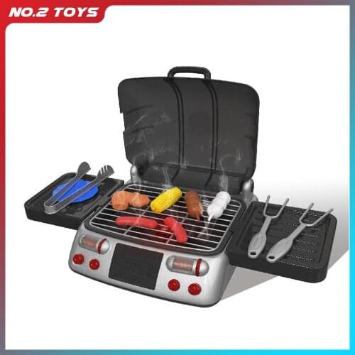 Simulation Kitchen Barbecue Girls Electric Barbecue Oven Pretend Play Food Bbq Educational Set Play Role Kids Play House Toy