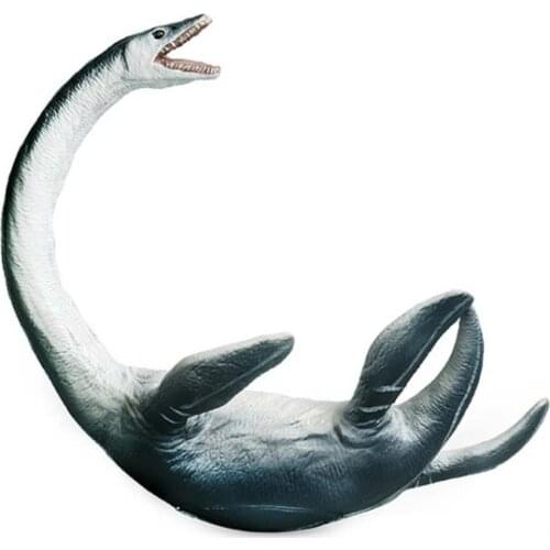 Null Simulation Marine Animal Model Ornaments Realistic Vinyl Plesiosaur Children Educational Props Scene Decoration Kids