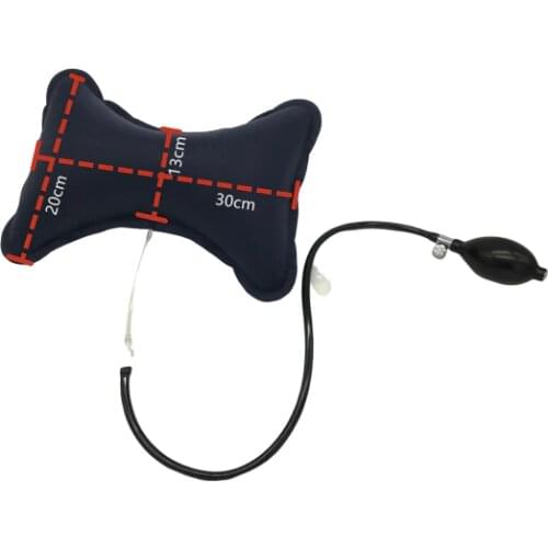 Car manual operation Hand-operated tournure seat lumbar back headrest waist pillow back support for seat Interior Accessories