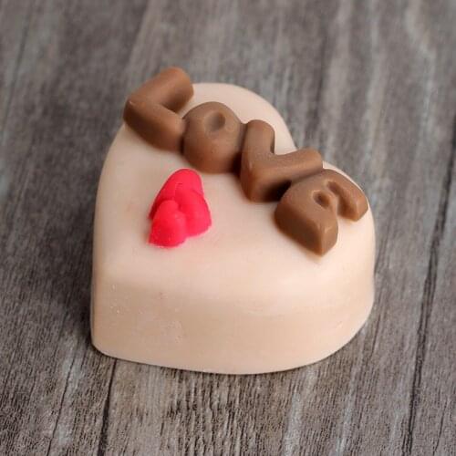Nicole Soap Silicone Mold Handmade Heart Mould Wedding Decoration Tool