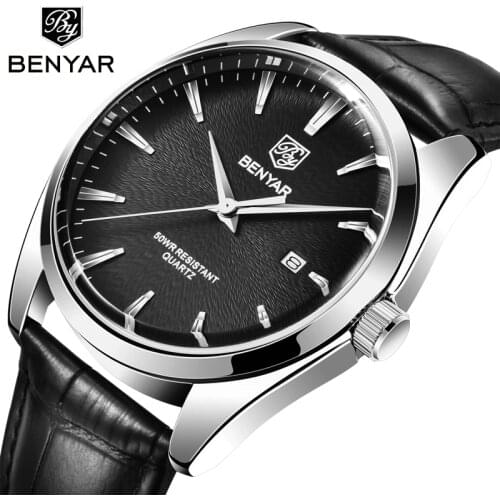 2020 new BENYAR brand Mens Watches brand luxury quartz watch for men 50M Waterproof MIYOTA Movement watch men Relogio Masculino