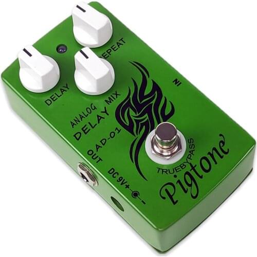 Pigtone PP-22 Analog Delay Effect Pedal Electric Guitar Accessories Effects Pedals Real Bypass